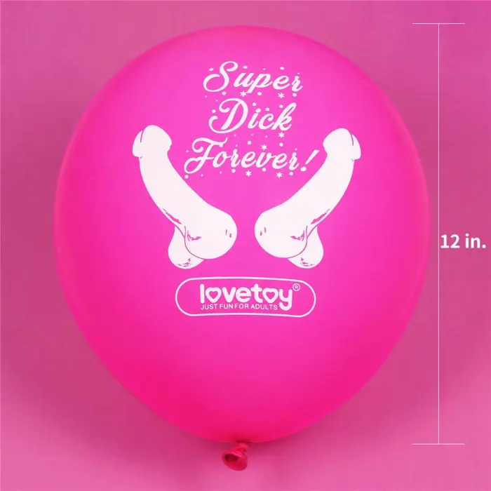Super Dick Forever Bachelorette Balloons(Pack of 7) Foto 5
