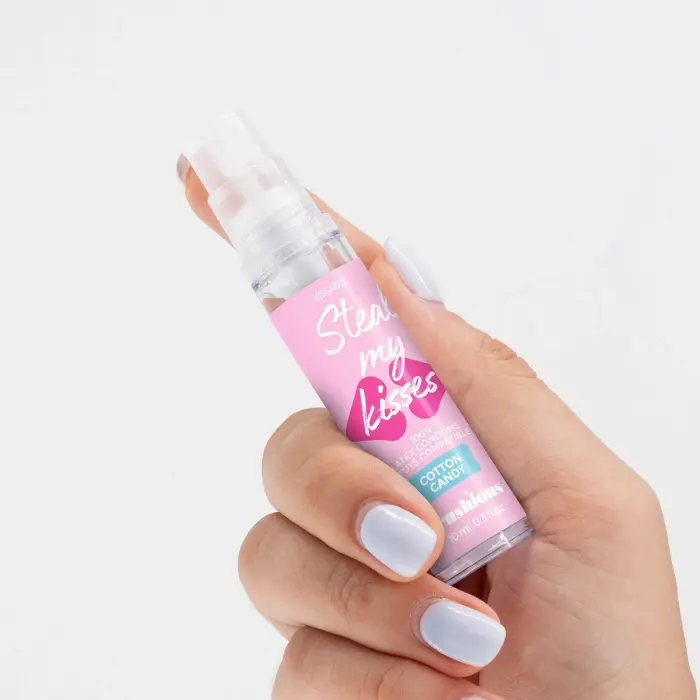 Crushious Steal My Kisses Cotton Candy lubrikants ar garšu – 10 ml Foto 4