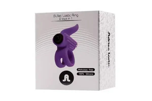 Vibrating Cock Ring – Purple