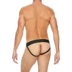 Plain Front With Zip Jockstrap – Blue – S/M — Photo 4