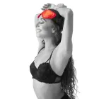 Sportsheets Amor Satin Blindfold – Red — Photo 5