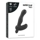 Addicted Toys P-Spot – vibrējošs silikona prostatas stimulators – melns – 8 cm — Foto 5