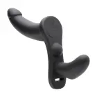 SU Double Take Penetration Strap-On Harness – Black — Photo 5