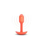 B-Vibe Vibrating Anal Plug – S – Orange — Photo 1