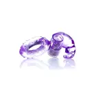 Vibrējošs dzimumlocekļa gredzens – violets Foto 5