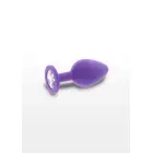 Diamond tagumiku juveel – 8 cm (3.1″) – Lilla — Foto 1