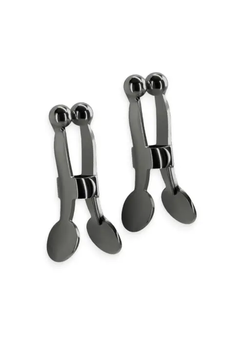 Bound Adjustable Nipple Clamps – Black