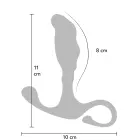 Prostatas stimulējošs anālais spraudnis – S – Melns — Foto 6