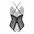 Christine Krissy – open-back open-crotch lace body with V-cut front – black – L/XL — Photo 5