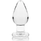 IBIZA Nebula Series Model 3 stiklinis analinis kištukas – 11 cm – Skaidrus — Nuotrauka 4