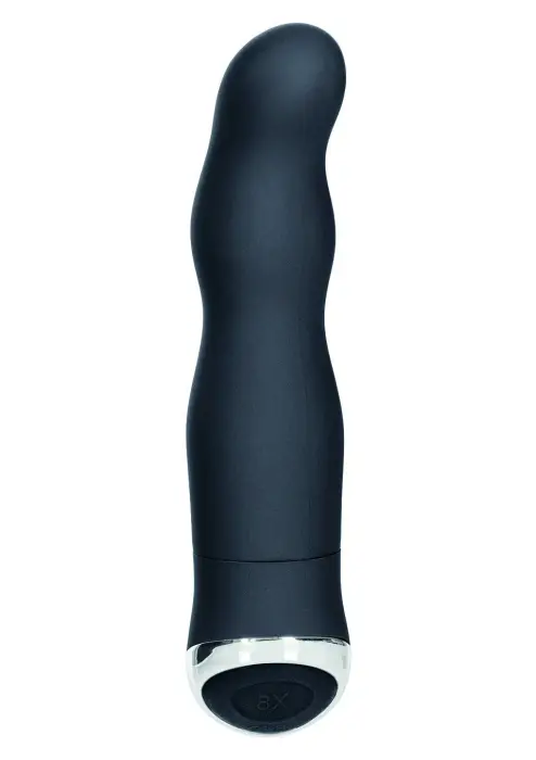Classic Chic Curve G-punkta vibrators – 10.8 cm (4.25″) – melns