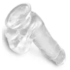Pipedream King Cock 6" Model iminapa ja strap-on ühilduvusega – 17.8 cm (7″) – nahavärv — Foto 4