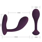 PRETTY LOVE Baird Long-Distance Control APP vibrators – violets — Foto 8