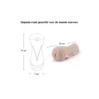 Hismith KlicLok vagīnas masturbators – 21 cm – miesas krāsa — Foto 8