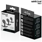Addicted Toys Silicone Intimate Plug Set Model 3 – 3 Sizes – Black — Photo 7
