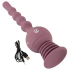 Turbo Shaker Anal Lover dildo – 27.7 cm – Melns Foto 10