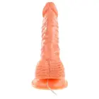 BAILE Super Rota Realistic Vibrating Dildo with Suction Cup – Skin — Photo 2