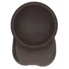 LoveToy Sliding Skin Pro II – divslāņu reālistisks silikona dildo – melns – 20,3 cm (8'') — Foto 9