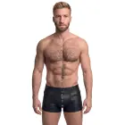 Svenjoyment Herren Pants – men's tight imitation leather pants with press studs – black – M — Photo 3