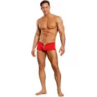Male Power Shorts with Zipper – Red – L — Photo 2