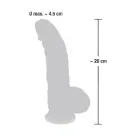 Medical Silicone Dildo – 20 cm (7.9″) – Skin — Photo 7