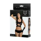 Glossy Sexy 3-Piece Set HALLE – Black – L — Photo 4