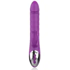 Fun Function Zenda Thruster & Rotation divkāršās darbības vibrators – 24.5 cm (9.6″) – violets — Foto 4