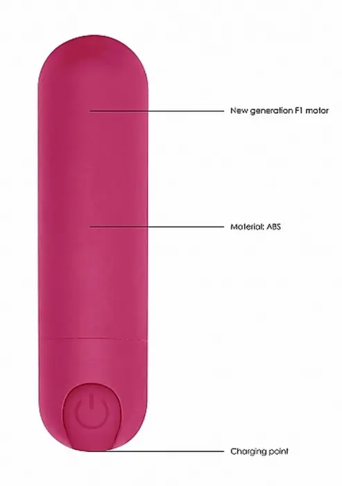 10 ātrumu uzlādējams lodes vibrators – 7.7 cm (3.1″) – rozā Foto 8