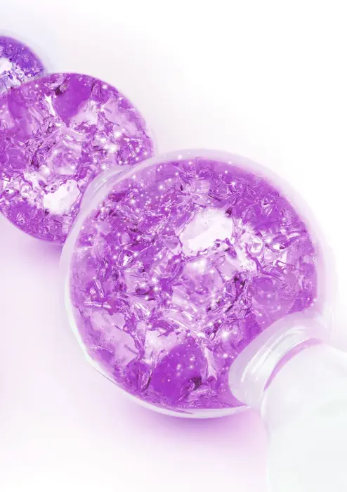 ToyJoy Crystal Trio anālais spraudnis – M – Violets